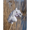 Steckenpferd für Sport Hobbyhorse - weißes Pferd A4
