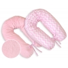 Still - und Entspannungskissen - Simple chevron rosa