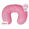 Stillkiassen für Baby - Basic dunkel rosa kariert
