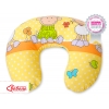 Stillkissen - Basic Schafe orange-gelb