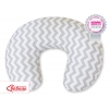 Stillkissen - Simple Chevron grau