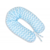 Stillkissen und Entspannungskissen - Simple Chevron blau