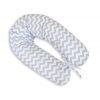Stillkissen und Entspannungskissen - Simple Chevron grau