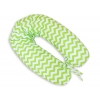 Stillkissen und Entspannungskissen - Simple Chevron grün