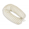 Stillkissen und Entspannungskissen - Simple Chevron Zickzack beige