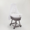 Stubenwagen Baby graues Weide Gänse