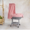Stubenwagen Baby Rollen mit Bremse