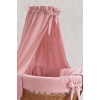 Stubenwagen Bezug Set Rosa für Himmel