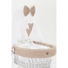 Stubenwagen Ersatzbett Sets Beige Waffel