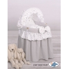 Sicher Rattan Stubenwagen Puppen mit Haube