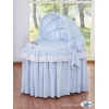 Stubenwagen mit Haube - Little Prince/Princess blau