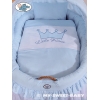 Stubenwagen mit Haube - Little Prince/Princess blau