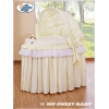Stubenwagen mit Haube - Little Prince/Princess creme