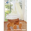 Stubenwagen mit Himmel für Baby - Bellamy creme