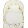 Stubenwagen mit Weidenhaube Carina - Creme