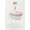 Stubenwagen MY Sweet Baby mit Himmel Ersatzbett Set