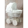 Stubenwagen Nestchen und Haube Set