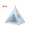 Teepee Kinderspiel-Zelt + Schmuckfedern GRATIS! - blue