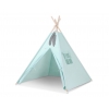 Teepee Kinderspiel-Zelt + Schmuckfedern GRATIS! - minze