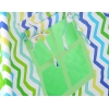 Teepee Kinder Spielzelt  - Chevron grün-blau