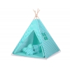 Teepee Kinderspiel-Zelt - Dreiecke-minze