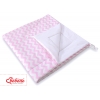 Teepee Zelt Kinder + Schmuckfedern GRATIS! - Chevron rosa