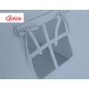 Teepee Kinder Spielzelt + Schmuckfedern GRATIS!- pastellblau