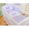 Universal Babybett Kopfschutz - Little Prince/Princess lila