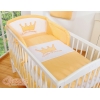 Universal Babybett Kopfschutz - Little Prince/Princess pfirsich