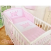 Universal Babybett Kopfschutz - Little Prince/Princess rosa