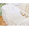 Universal Babybett Kopfschutz - Little Prince/Princess weiß