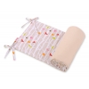 Universal Bettumrandung für Babybett - Bäume beige