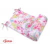 Universal Bettumrandung für Babybett - Kolibri in Blumen