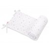Universal Bettumrandung für Babybett - Mini Sternchen grau