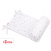 Universal Bettumrandung für Babybett - Mini Sternchen grau