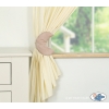 Vorhänge für Babyzimmer - Gute Nacht braun