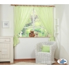 Vorhänge für Babyzimmer - Gute Nacht grün