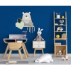 Wandregal für das Kinderzimmer - Teddybär- Boy
