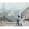 Wandregal für das Kinderzimmer - Teddybär- Boy