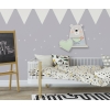 Wandregal für das Kinderzimmer - Teddybär- Boy