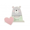 Wandregal für das Kinderzimmer - Teddybär- Girl