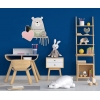 Wandregal für das Kinderzimmer - Teddybär- Girl