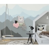 Wandregal für das Kinderzimmer - Teddybär- Girl