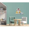 Wandregal für das Kinderzimmer - Walross