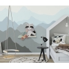 Wandregal für das Kinderzimmer - Waschbär