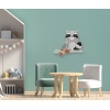 Wandregal für das Kinderzimmer - Waschbär