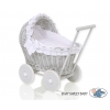 Weide Grau Puppenwagen Bettwäsche  Weiß nr 61702-516