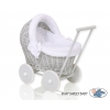 Weide Grau Puppenwagen Bettwäsche Weiß nr 61703-516