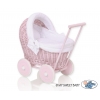 Weide Rosa Puppenwagen Bettwäsche Weiß nr 81703-516