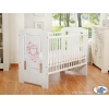 Weiß Babybett 120x60cm Chic